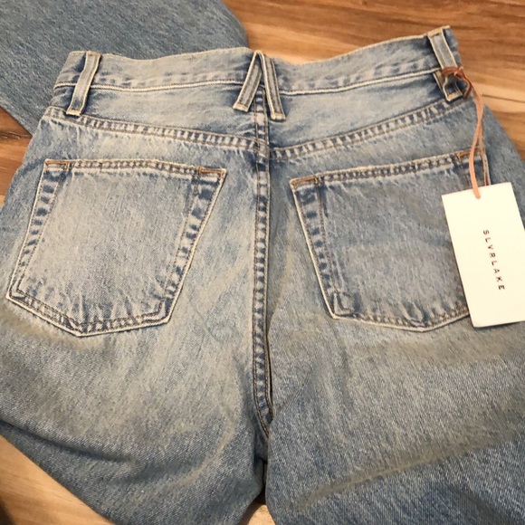 SLVRLAKE SIZE 2 STRAIGHT LEG 30” INSEAM JEANS - Picture 5 of 6